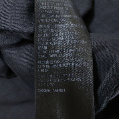 Balenciaga BB Paris Icon T-shirt BB Logo Embroidered Short Sleeve T-shirt Black