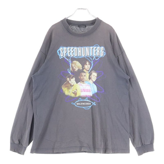 Balenciaga 18AW Speedhunters Oversized Long Sleeve T-shirt Speedhunters Long