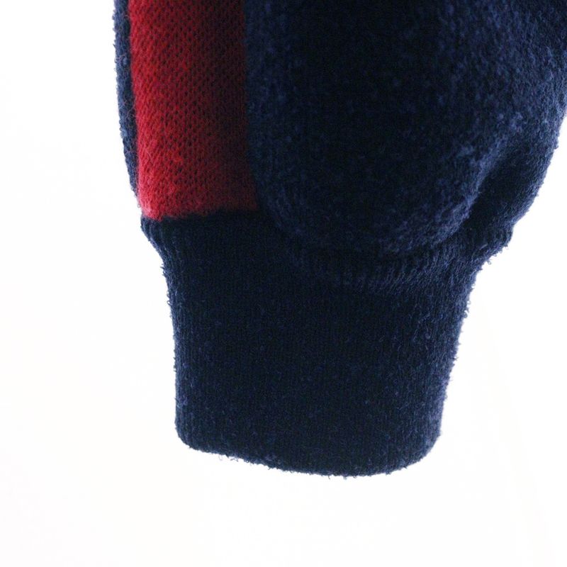 Christian Dior Ja'dior Love Back Jacquard Wool Knit Zip Up Jacket Blouson