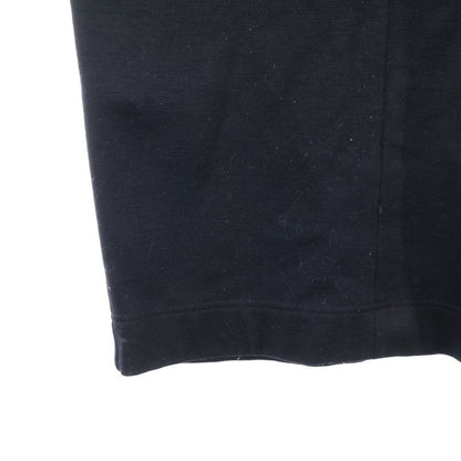 Fendi FF Logo Buckle Belt V-neck Wool Knit Half Sleeve Half Sleeve Long Dress