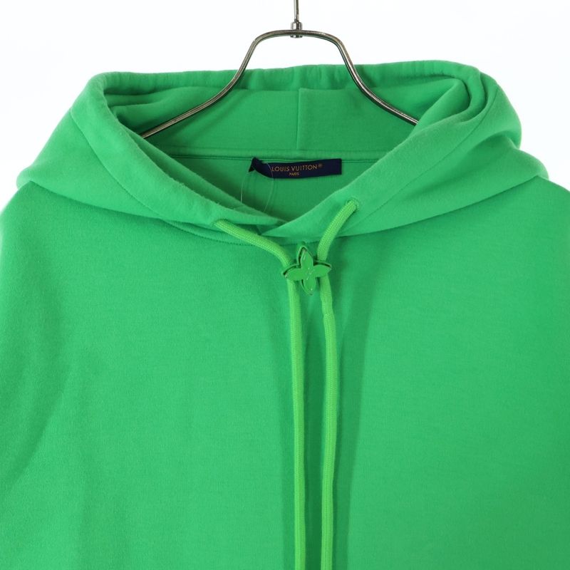 Louis Vuitton 23AW Monogram Flower Stopper Sweatshirt Pullover Hoodie Green
