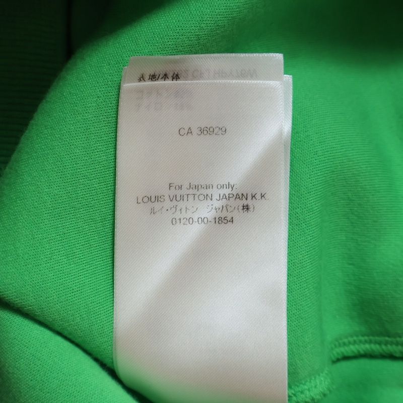 Louis Vuitton 23AW Monogram Flower Stopper Sweatshirt Pullover Hoodie Green