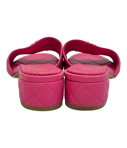 Chanel Mule Sandals Matelasse Le Women SIZE 35.5 23cm (9.06in) Chanel
