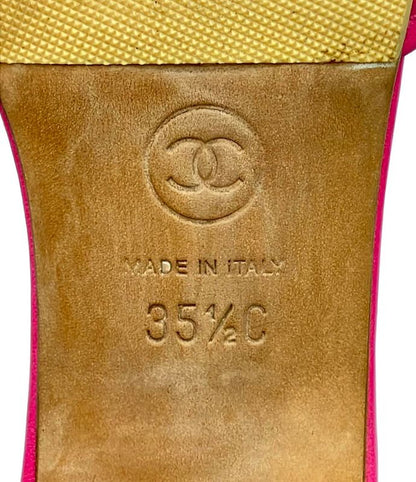 Chanel Mule Sandals Matelasse Le Women SIZE 35.5 23cm (9.06in) Chanel