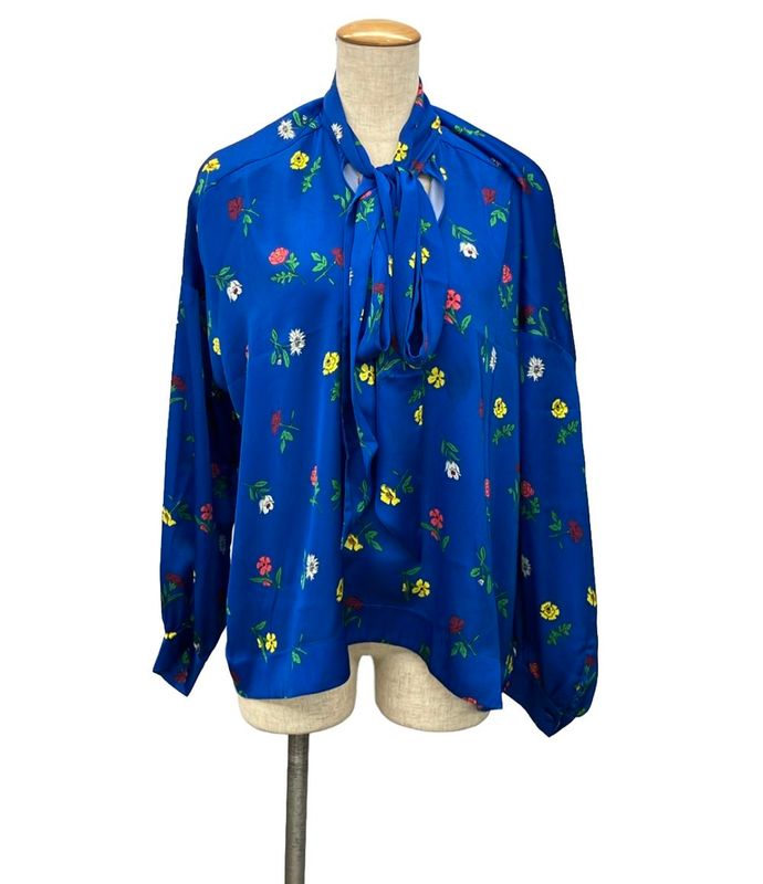 Balenciaga Long Sleeve Blouse Ca00985-Ca63081 Women's Size 34 (S) Balenciaga