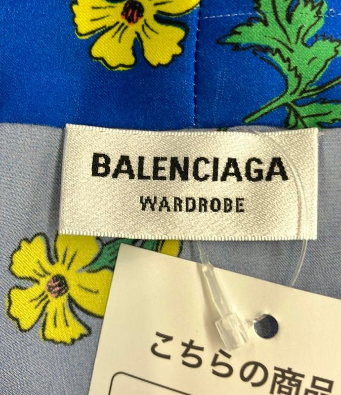 Balenciaga Long Sleeve Blouse Ca00985-Ca63081 Women's Size 34 (S) Balenciaga