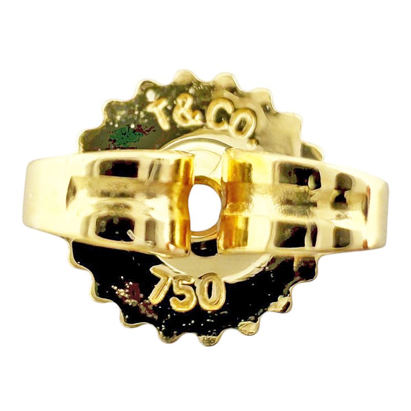 Tiffany & Co Cross Stitch Earrings 18k Gold 18K Yellow Gold Ladies Tiffany & Co