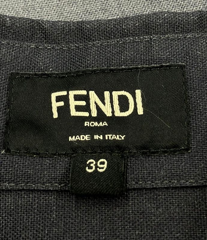 Fendi Short Sleeve Shirt Men's Size 39 (M) Fendi