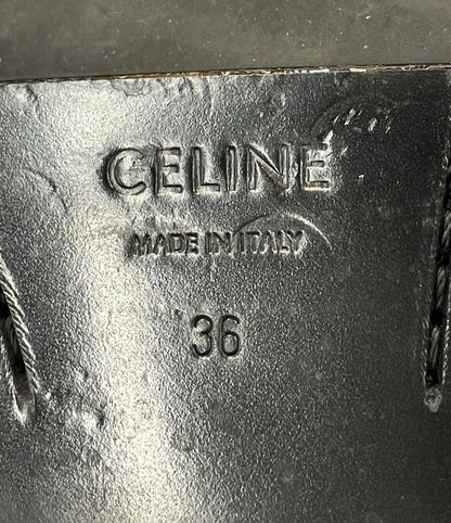 Celine Loafer Triomphe Chain Women's Size 36 (M) Celine