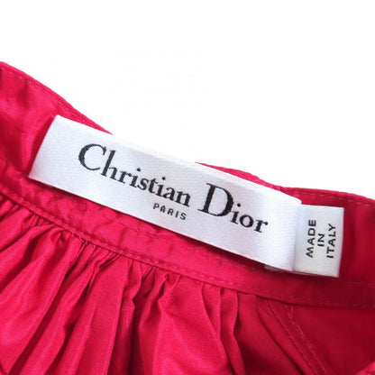 Christian DIOR 2024 411b34a2450 Logo Embroidery Technical Silk Taffeta