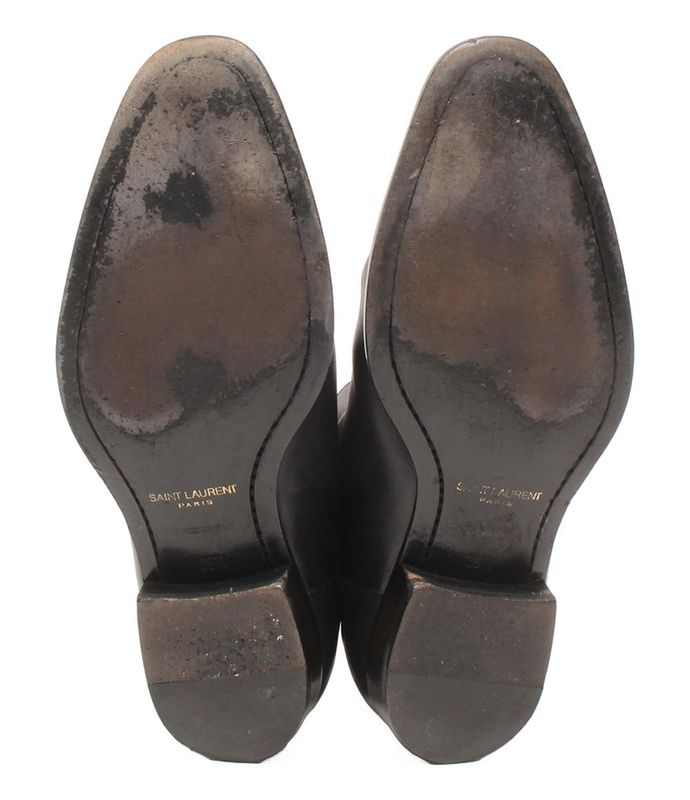 Saint Laurent Side Gore Boots Short Boots Men's SIZE 39.5 (XS) Saint Laurent