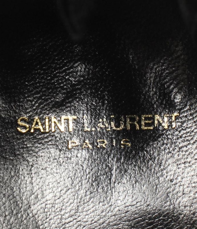 Saint Laurent Side Gore Boots Short Boots Men's SIZE 39.5 (XS) Saint Laurent
