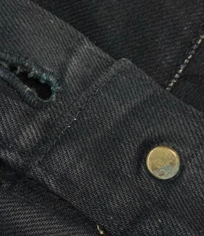 Saint Laurent Paris Denim Pants Damaged Women's Size 26 (M) Saint Laurent Paris