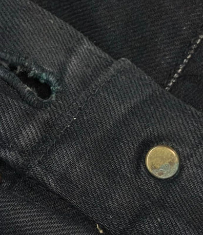 Saint Laurent Paris Denim Pants Damaged Women's Size 26 (M) Saint Laurent Paris