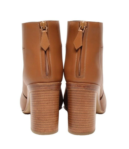 Hermes Short Summer Boots Women's Size 37 1/2 Hermes