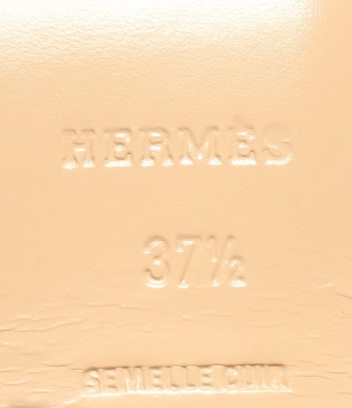 Hermes Short Summer Boots Women's Size 37 1/2 Hermes