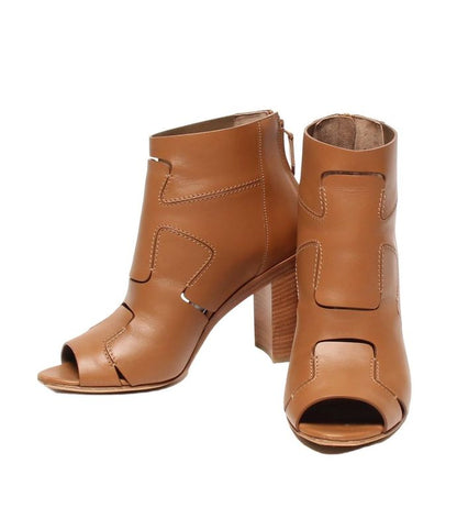 Hermes Short Summer Boots Women's Size 37 1/2 Hermes