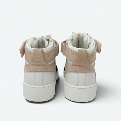 Hermes Freestyle Sneakers Shoes Leather Suede White Pink Beige Black Unused