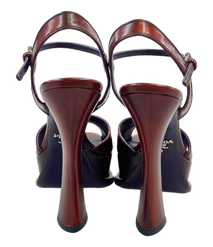 Prada Strap Sandals Women SIZE 34 1/2 21.5cm (8.46in) Prada