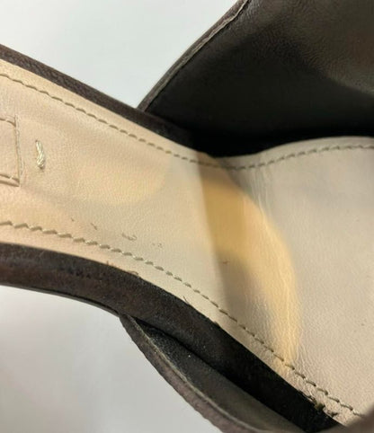 Prada Open Toe Heel Sandals Women's SIZE 34 22cm (8.66in) Prada