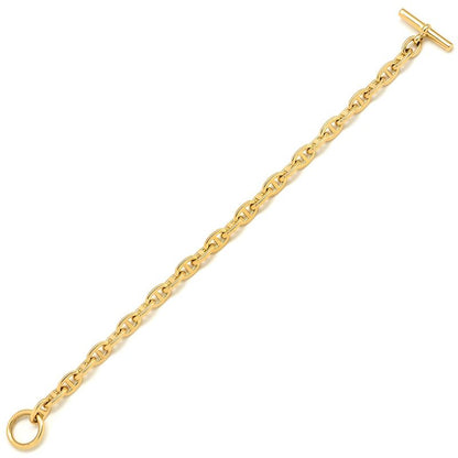 Hermes Bracelet Chaine D'ancre TPM 18k Yellow Gold Yellow Gold 26 Frames