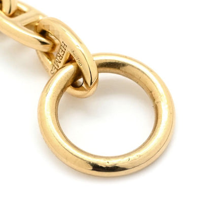 Hermes Bracelet Chaine D'ancre TPM 18k Yellow Gold Yellow Gold 26 Frames