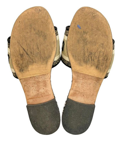 Christian Dior Flat Sandals Women's SIZE 34 22cm (8.66in) Christian Dior