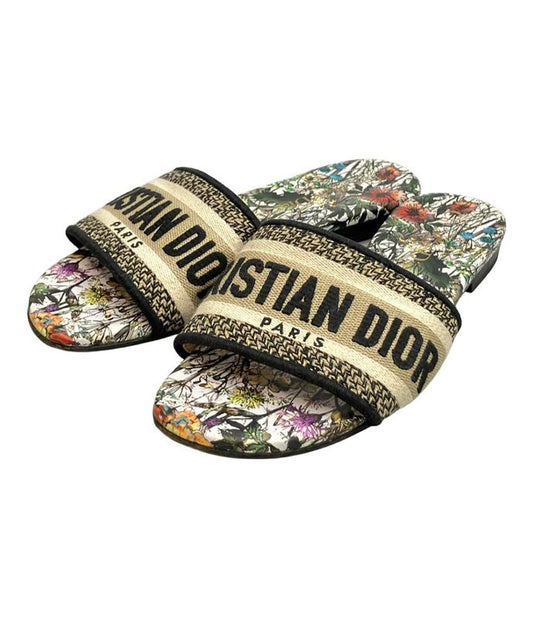 Christian Dior Flat Sandals Women's SIZE 34 22cm (8.66in) Christian Dior
