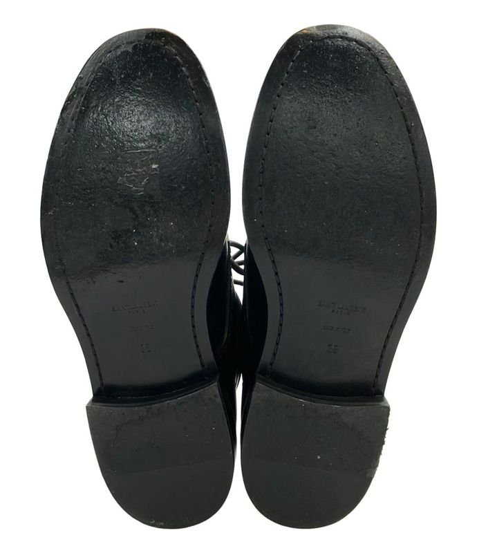 Saint Laurent Lace-up Boots Women's SIZE 38 25.0cm (9.84in) Saint Laurent