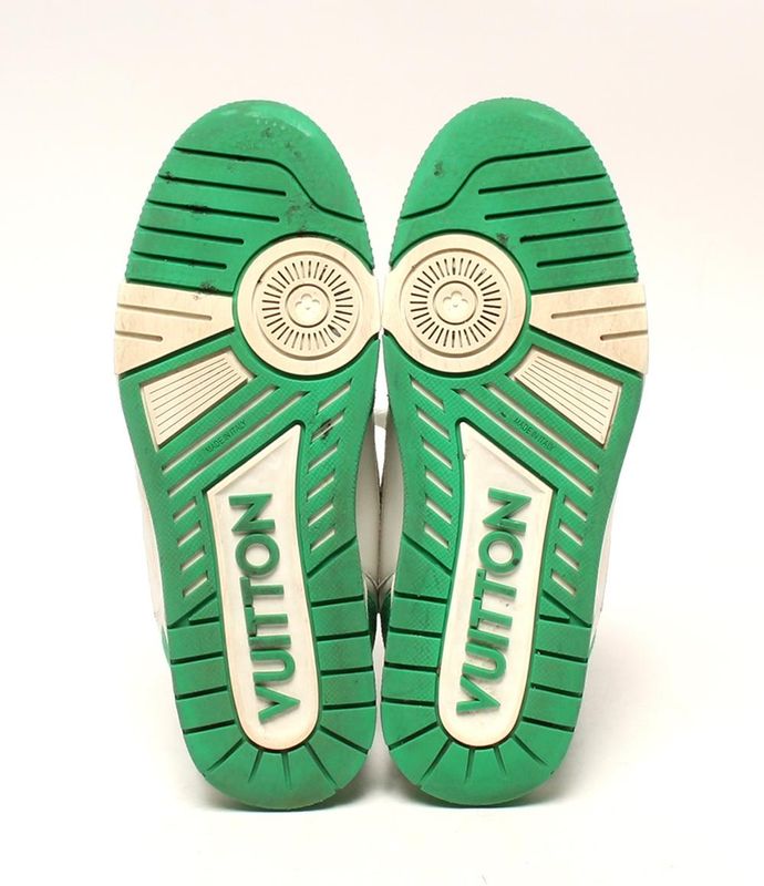 Louis Vuitton Low Cut Sneakers LV Trainer Line Ms0243 Men's Size 6 1/2 (S)