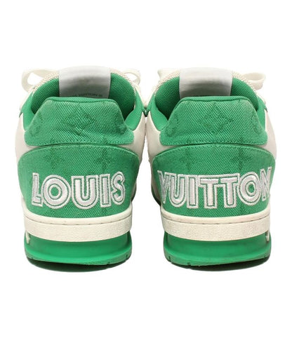 Louis Vuitton Low Cut Sneakers LV Trainer Line Ms0243 Men's Size 6 1/2 (S)