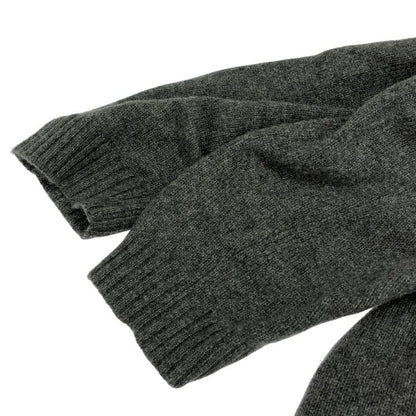 Prada (prada) ③ P24e1e 2020aw Cashmere Knit With 3/4 Length Sleeves Ladies Gray
