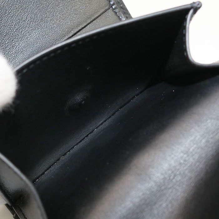 Celine Small Flap Wallet Triomphe 10d783dpv.38no Trifold Wallet Leather Women