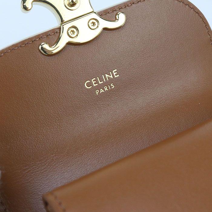 Celine Small Flap Wallet 10d782cqh Trifold Wallet Triomphe Canvas Scuff Deuce