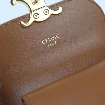 Celine Small Flap Wallet 10d782cqh Trifold Wallet Triomphe Canvas Scuff Deuce