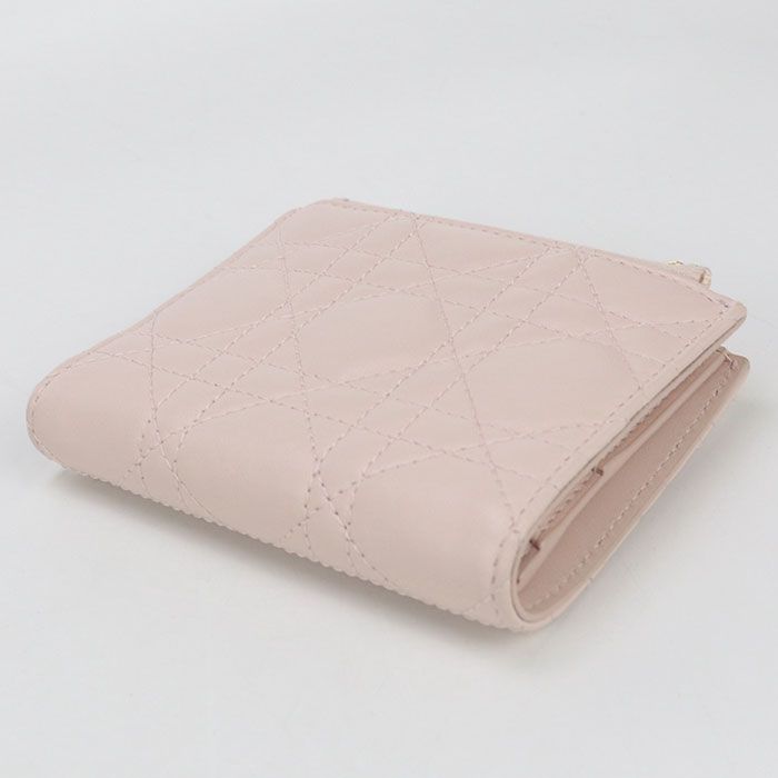 DIOR Dahlia Dior Jolie S3113unjb Bifold Wallet Leather Women