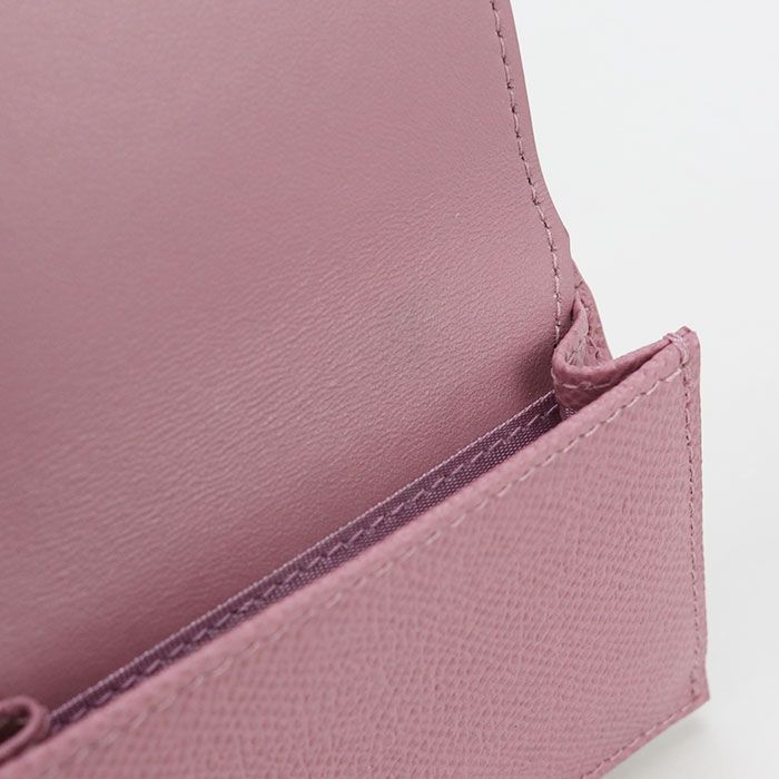 DIOR 30 Montaigne Trifold Wallet Leather Women