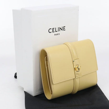 Celine Small Trifold Wallet 16 (sase) 10f52 3CQ7 Trifold Wallet Leather Women