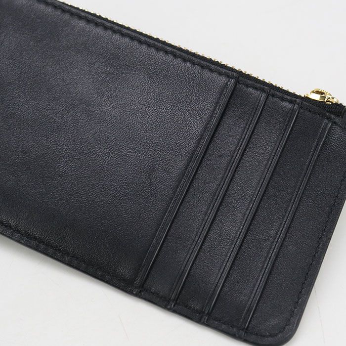 Loewe Fragment Case Coin Card Holder Knot Coin Purse Leather Women