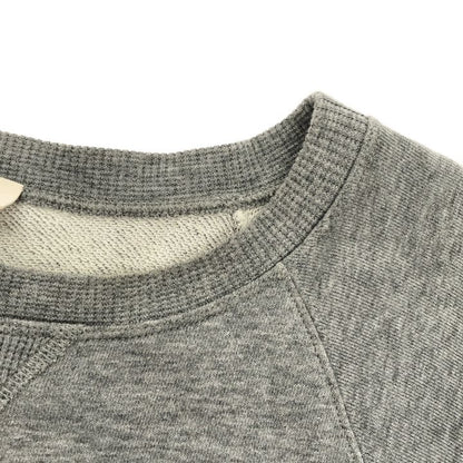 Celine ①③ 20SS Eddie Period College Logo Sweatshirt Women's Gray M