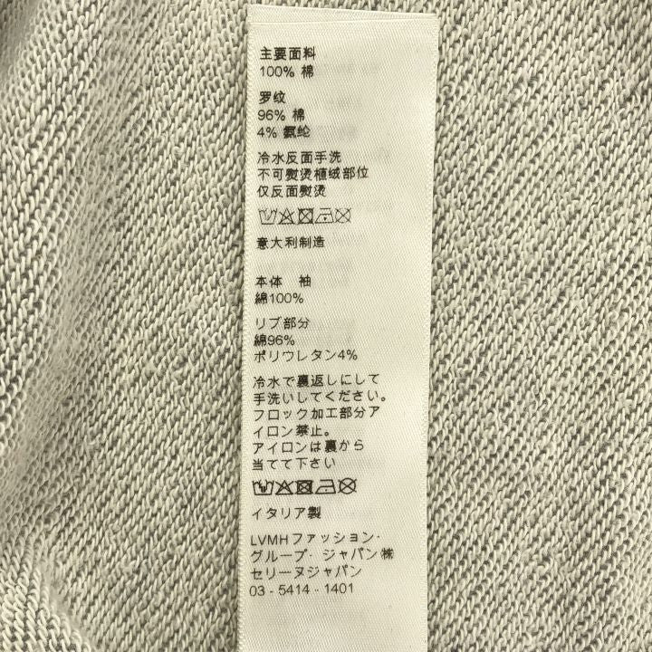 Celine ①③ 20SS Eddie Period College Logo Sweatshirt Women's Gray M