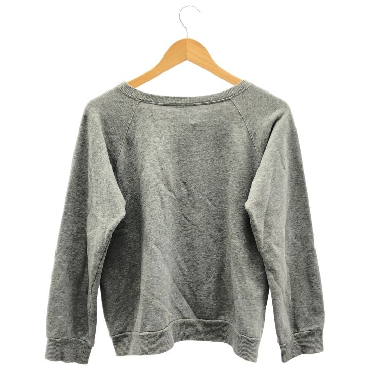 Celine ①③ 20SS Eddie Period College Logo Sweatshirt Women's Gray M