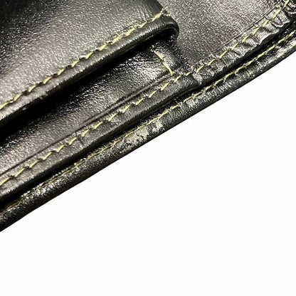 Fendi Pecan Black And Brown Trifold Wallet For Women