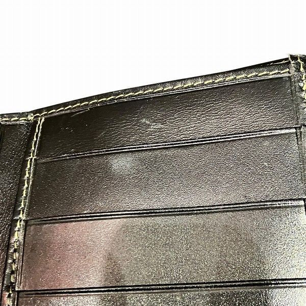 Fendi Pecan Black And Brown Trifold Wallet For Women