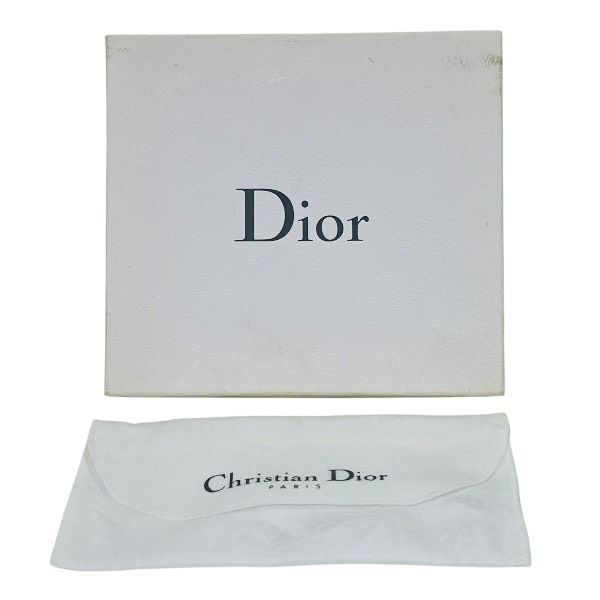 Dior Trotter Saddle Dcharm Black Long Wallet Trifold Wallet Men's
