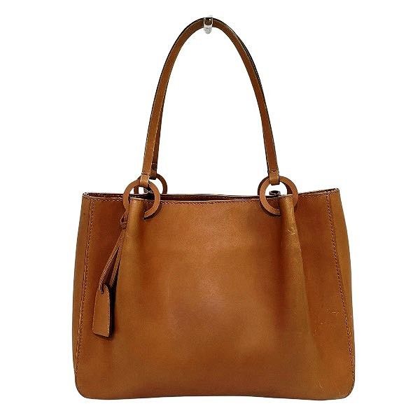 Gucci 101919 Brown Leather Bag Tote Bag Women