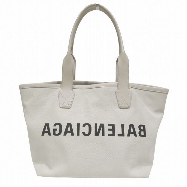 Balenciaga 692068 Logo Reversed Bag Tote Bag Unisex