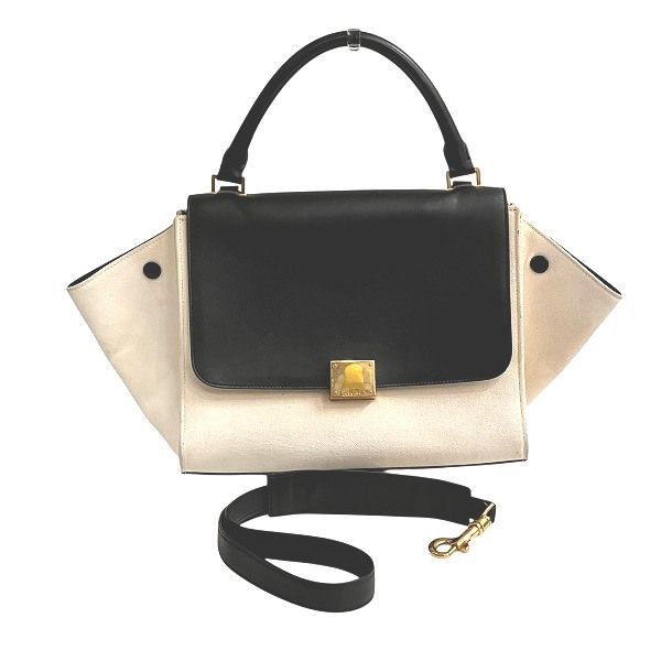 Celine Trapeze 2 Way Bag Handbag Shoulder Bag Women