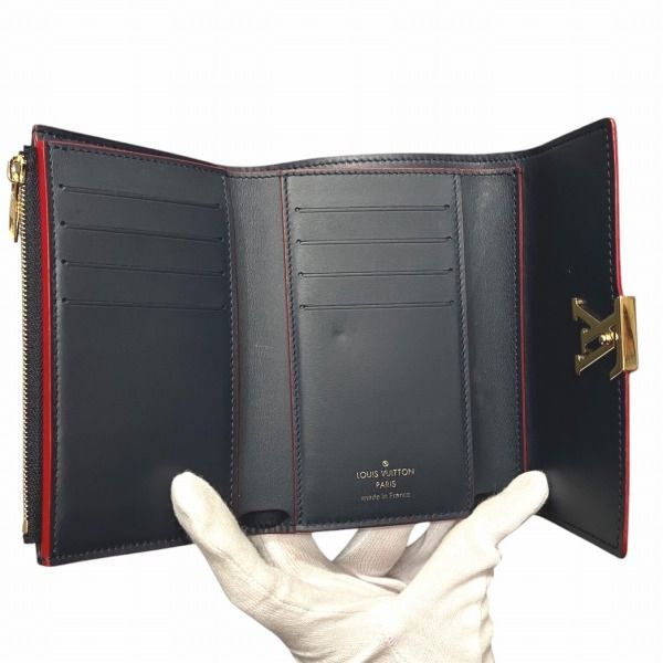 Louis Vuitton Portefeuille Capucines Compact M63741 Trifold Wallet Women