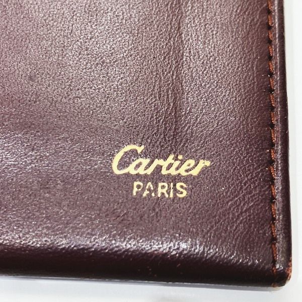 Cartier Must L3000171 Brand Accessories Business Card Holder Pass Case Ladies